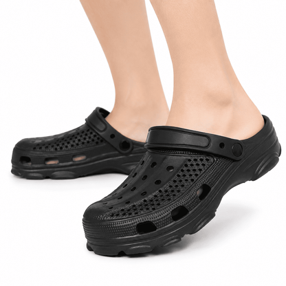 Flesuah Clogs Max - Orthopädische Clogs mit verstellbaren Riemen