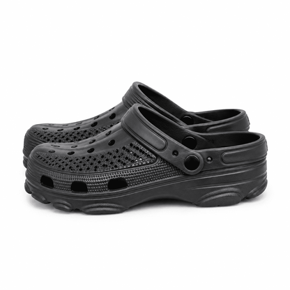 Flesuah Clogs Max - Orthopädische Clogs mit verstellbaren Riemen