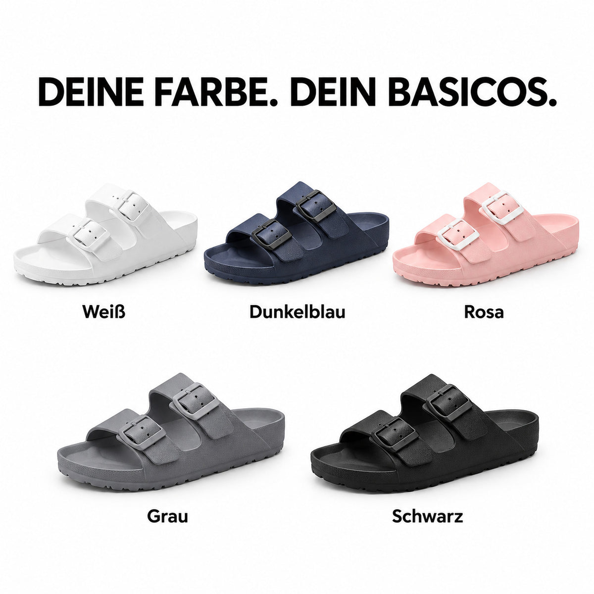 Flesuah Basicos - Leichte Komfort-Slipper