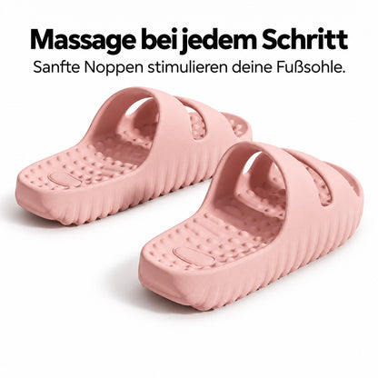 Flesuah Relaxis - Massage-Slides mit dicker Komfortsohle
