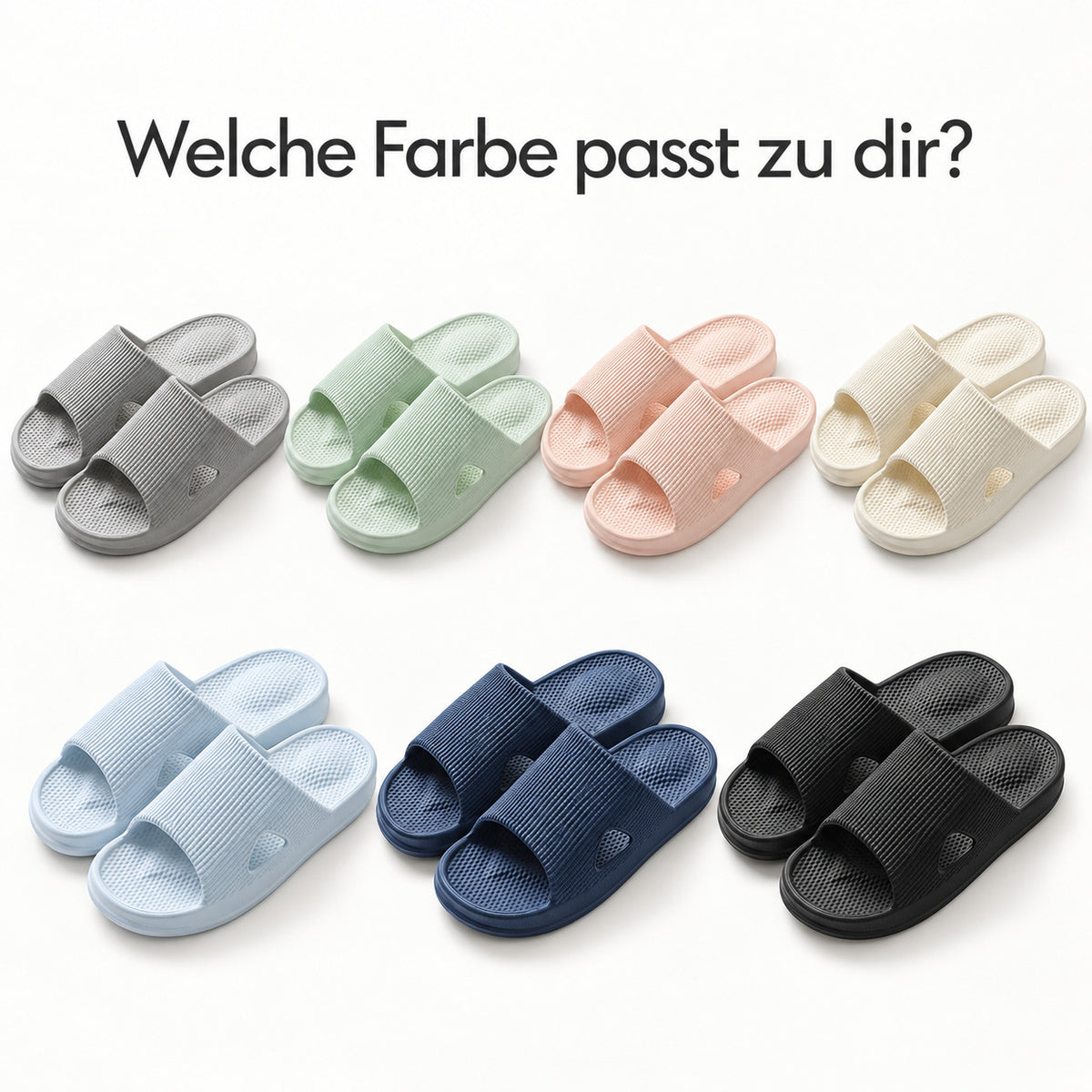 Flesuah Breeze – Bequeme EVA Slipper für Zuhause und Freizeit