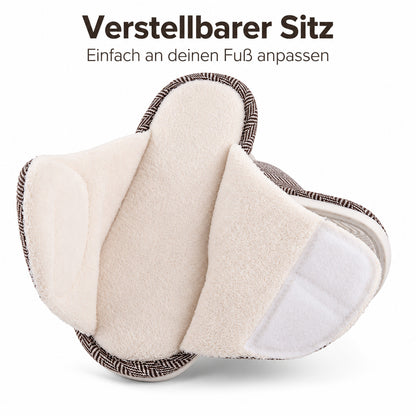 Flesuah Slipper Man - Einstellbare Hausschuhe mit atmungsaktivem Material