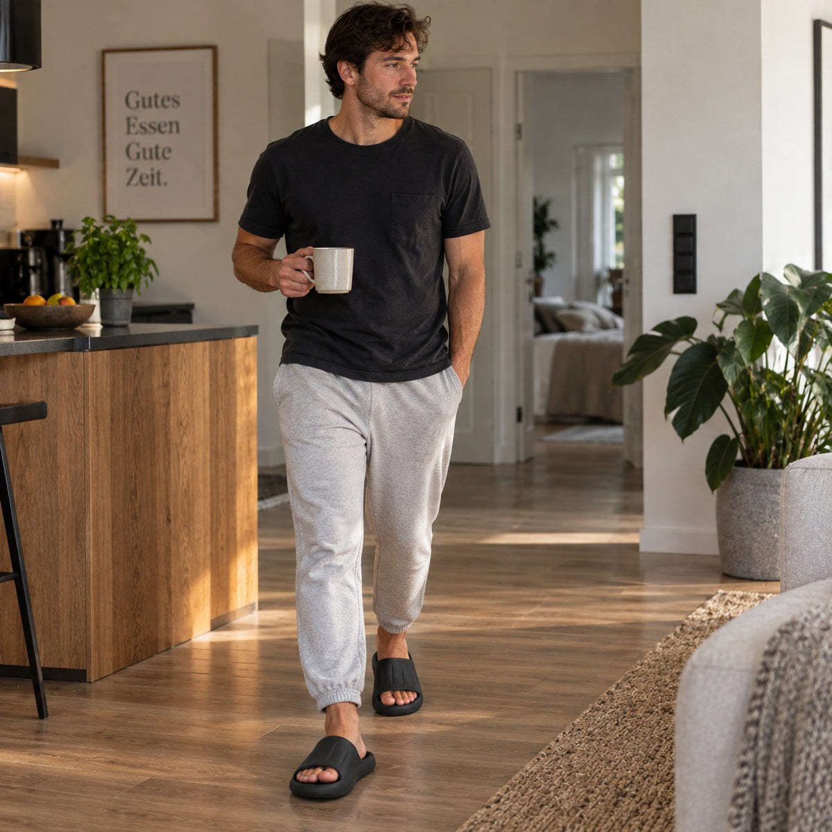 Flesuah Pillow Step - Bequeme EVA-Sandalen für Zuhause und Freizeit