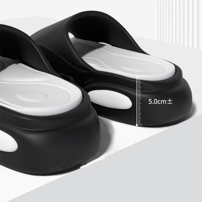 Flesuah CloudStep - Bequeme Plateau-Sommerschuhe mit Komfortsohle