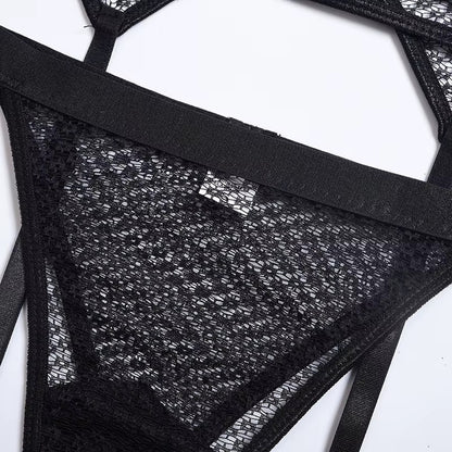 Flesuah Sorella – 3-teiliges Dessous-Set mit Spitze & zarten Trägerdetails