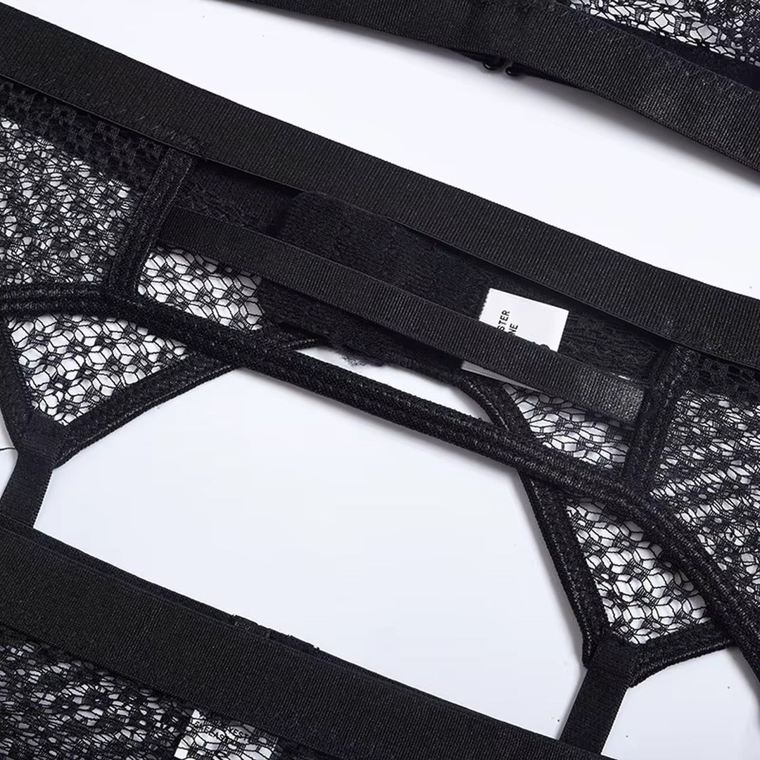Flesuah Sorella – 3-teiliges Dessous-Set mit Spitze & zarten Trägerdetails