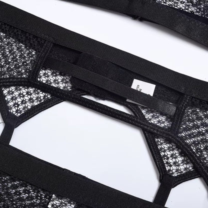 Flesuah Sorella – 3-teiliges Dessous-Set mit Spitze & zarten Trägerdetails