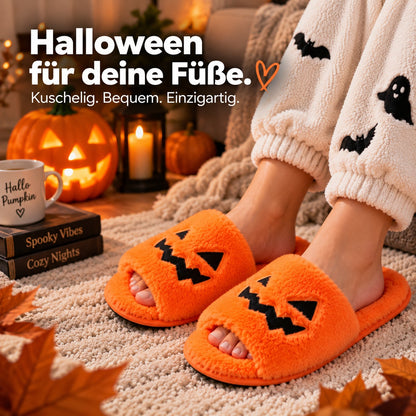 Flesuah Jacky – Kuschelige Halloween-Hausschuhe