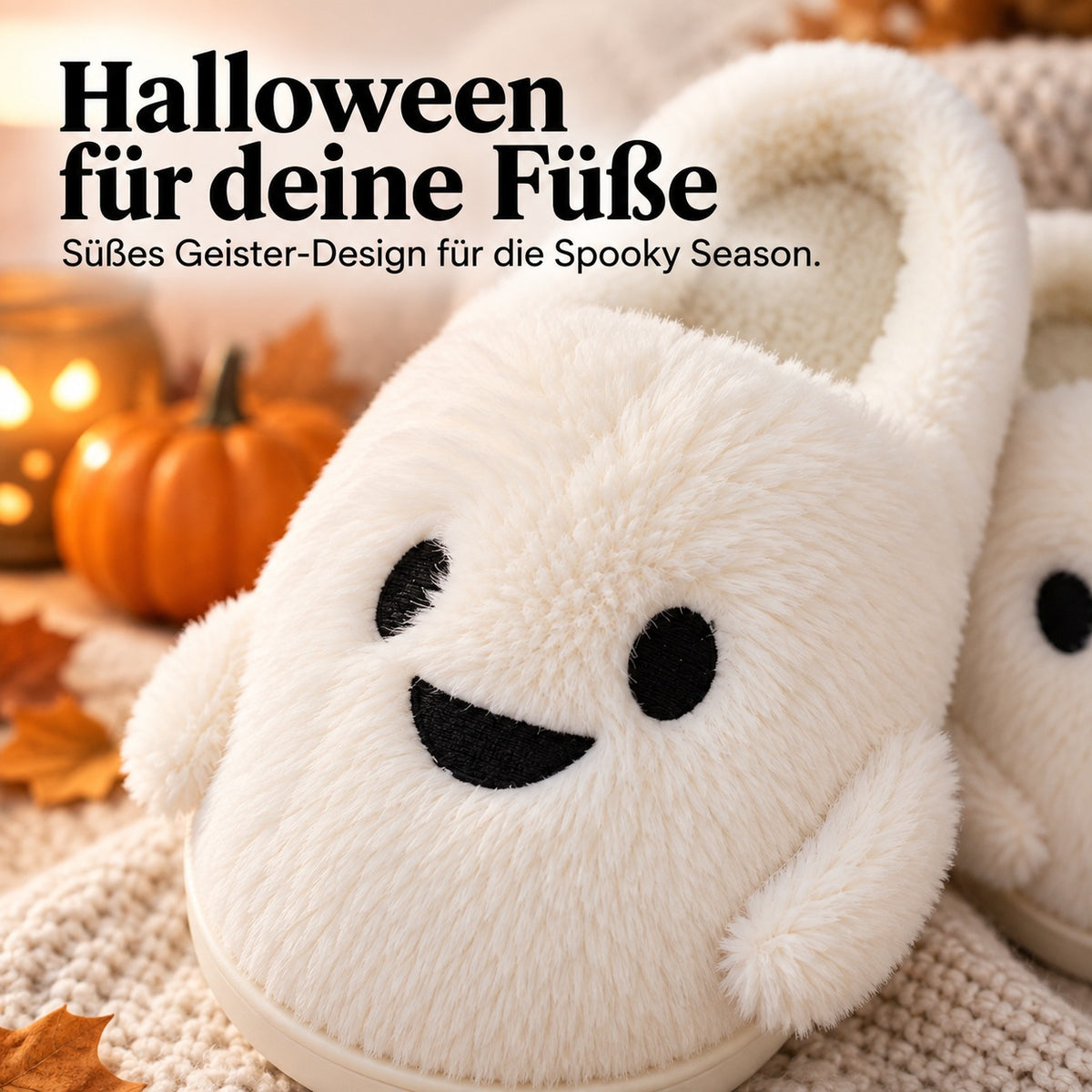 Flesuah Ghosty – Warme Geister-Hausschuhe