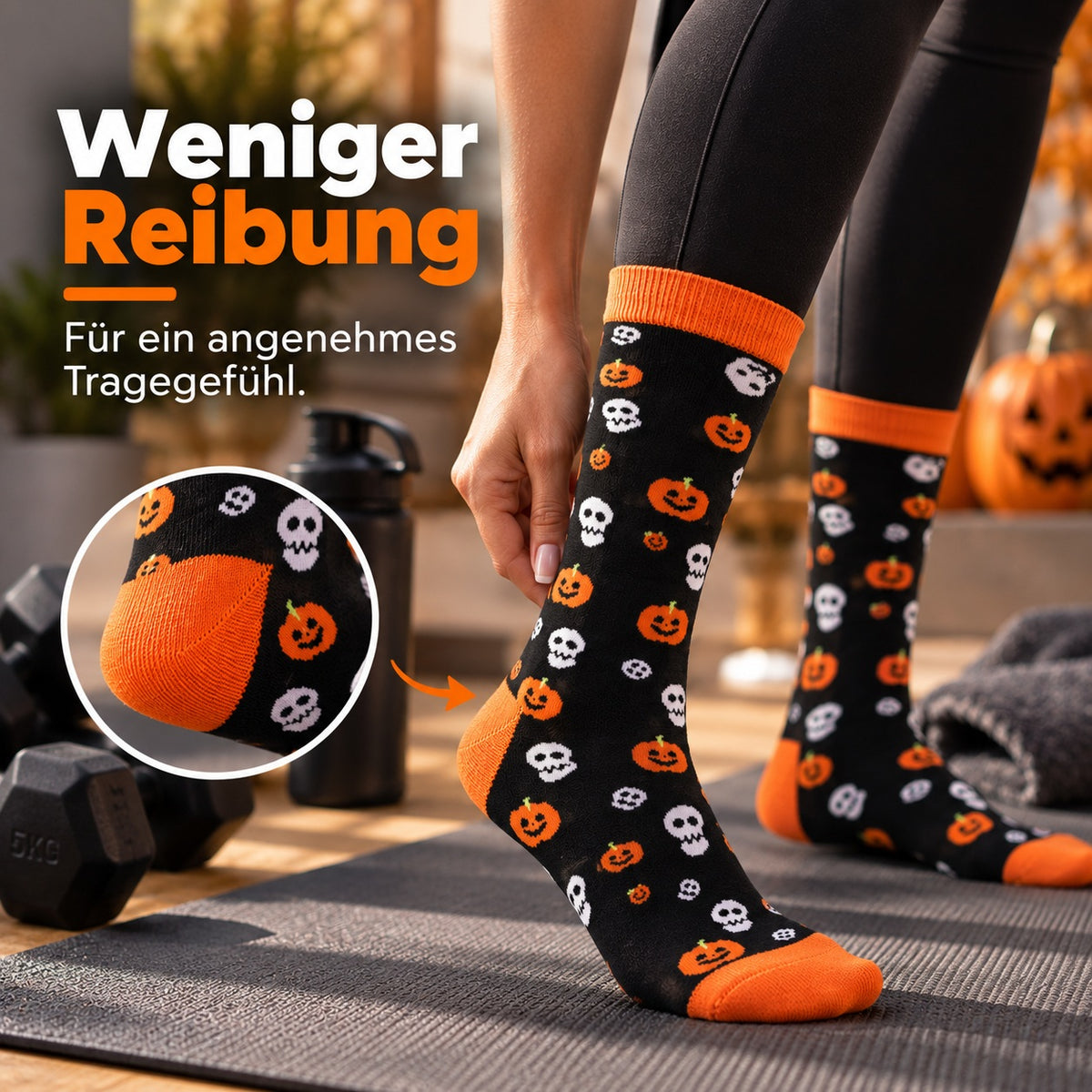 Flesuah SpookySocks – Halloween Sportsocken