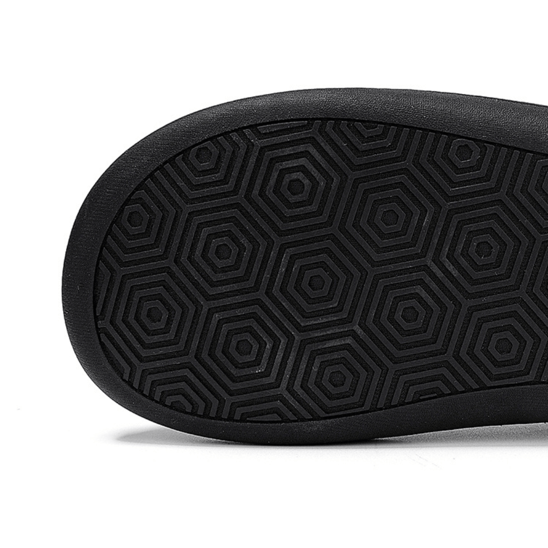 Flesuah Nordic - Atmungsaktive Wildleder Pantoffel mit weicher Sohle