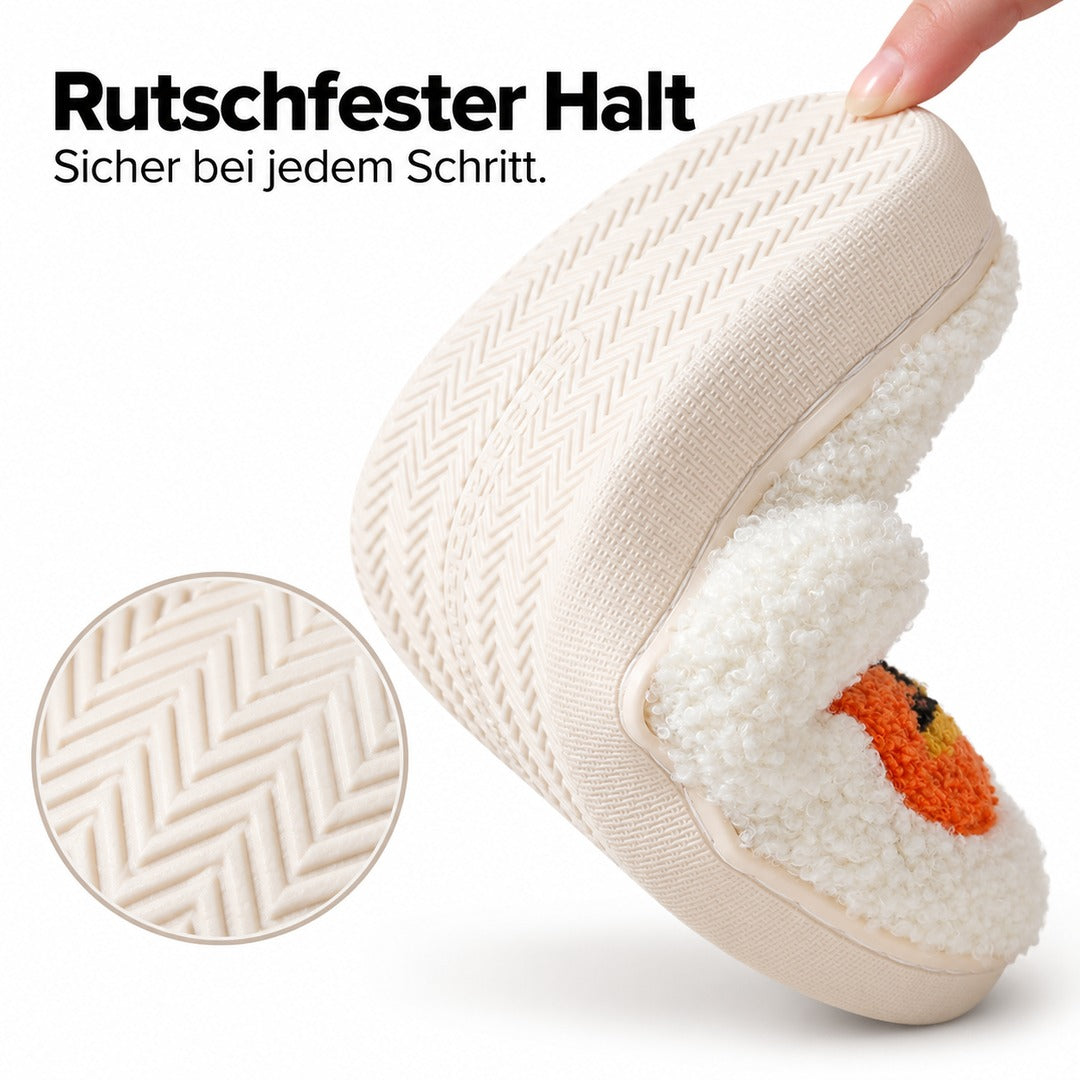 Flesuah Jack – Warme Kürbis-Hausschuhe