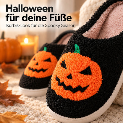 Flesuah Jack – Warme Kürbis-Hausschuhe