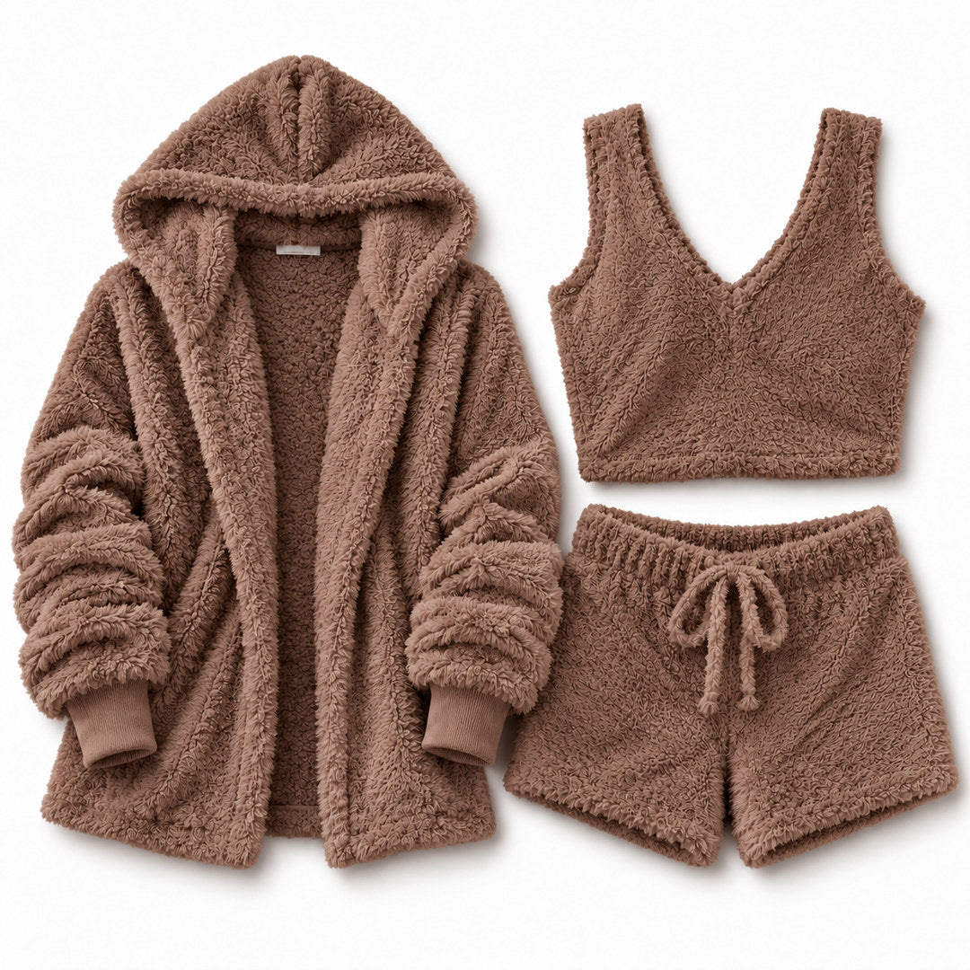 Flesuah Kaia – 3-teiliges Damen-Loungewear-Set