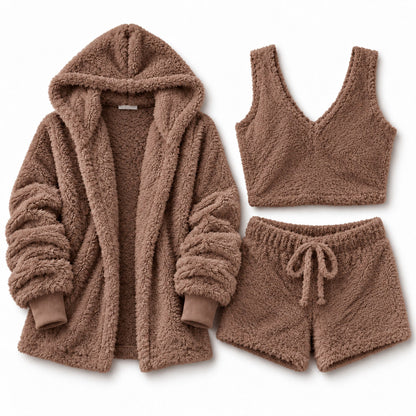 Flesuah Kaia – 3-teiliges Damen-Loungewear-Set