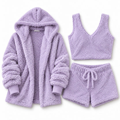 Flesuah Kaia – 3-teiliges Damen-Loungewear-Set