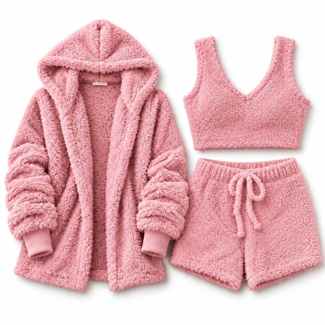 Flesuah Kaia – 3-teiliges Damen-Loungewear-Set