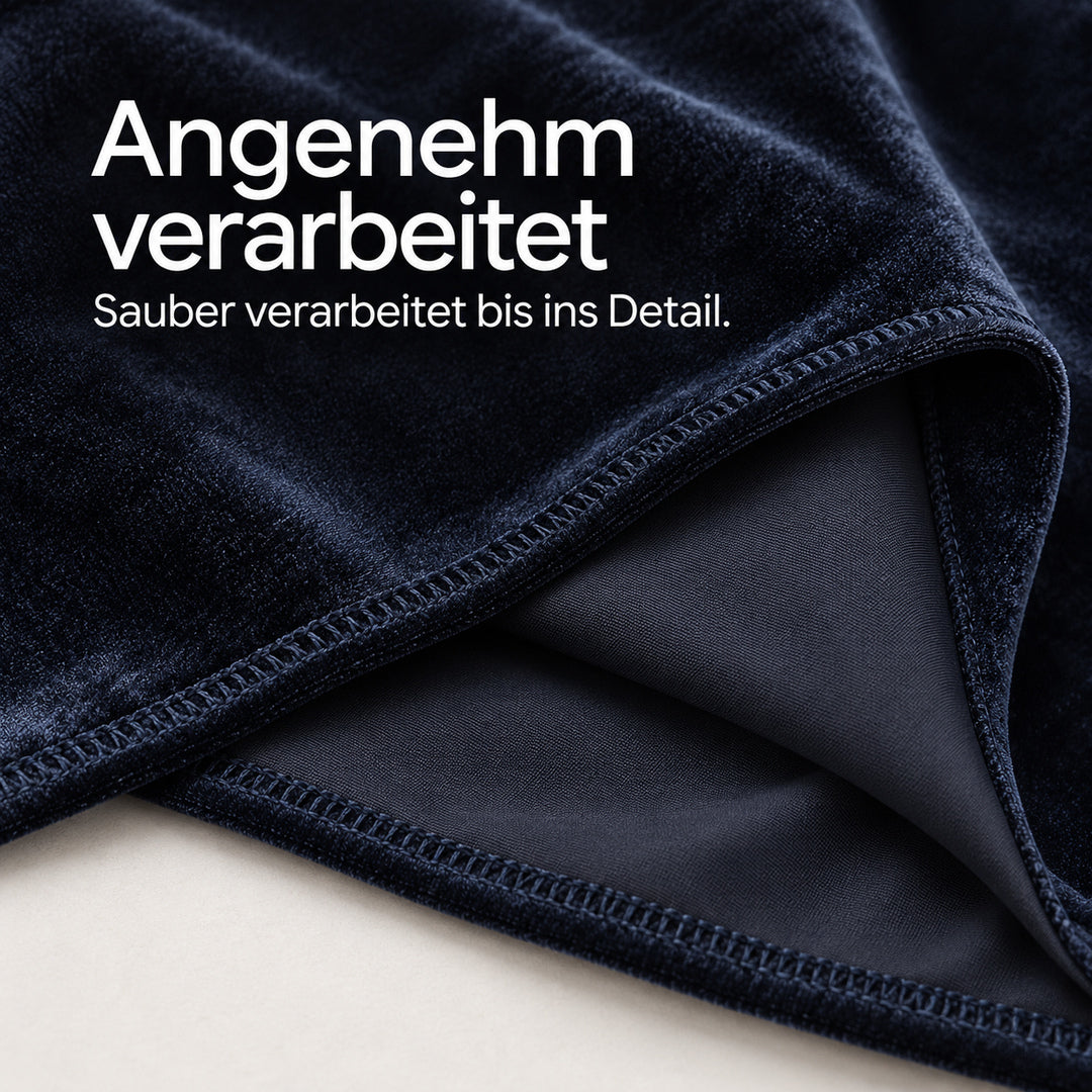 Flesuah Nayla – Damen Samt-Pyjama-Set