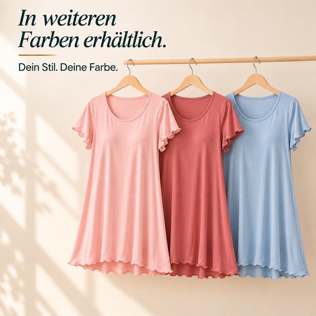 Nele – Damen-Nachtkleid mit Brustpolstern