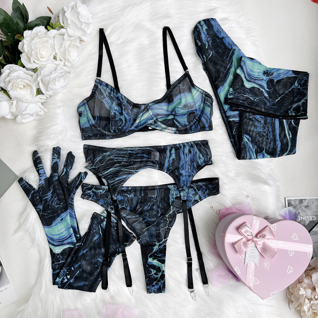 Flesuah Eliana – 5-teiliges Dessous-Set