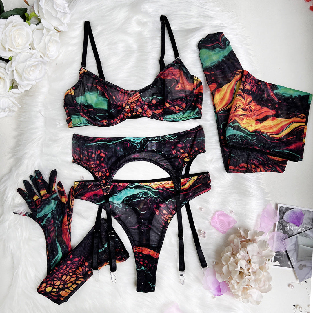 Flesuah Eliana – 5-teiliges Dessous-Set