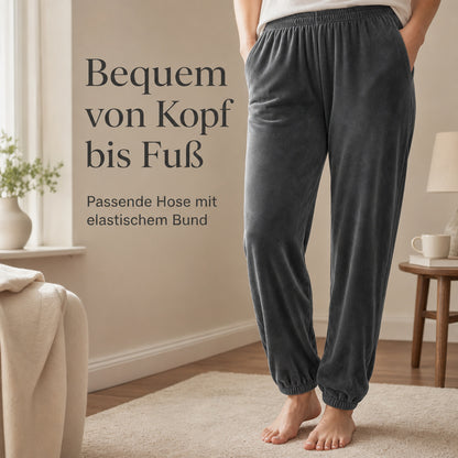 Flesuah Velora – Kuscheliges Bademantel-Set mit Hose