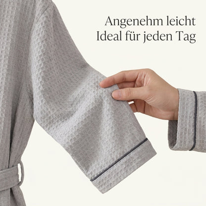 Flesuah Liva - Leichter Baumwoll-Bademantel