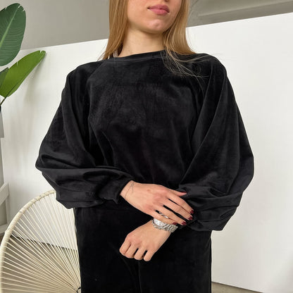 Flesuah Nola – 2-teiliges Damen-Pyjama-Set in Samtoptik