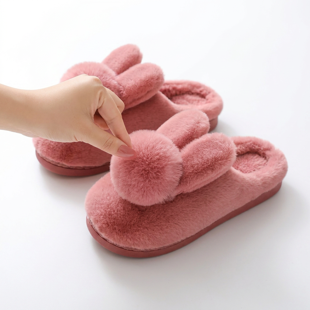 Flesuah Hasis - Superweiche Kuschelschuhe mit rutschfester Sohle