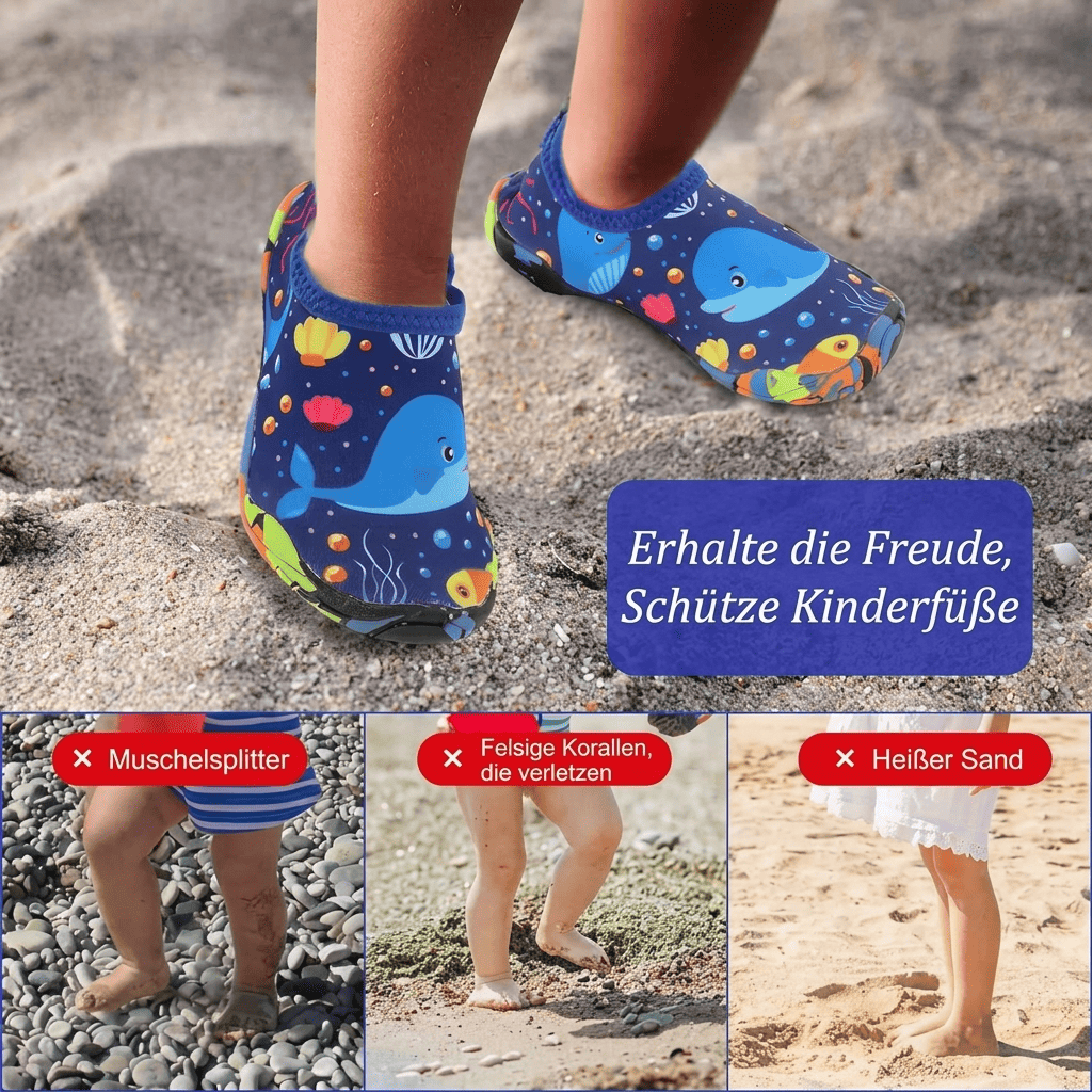 Flesuah - Multifunktionale Kinder-Barfußschuhe (Rutschfest & Aqua)