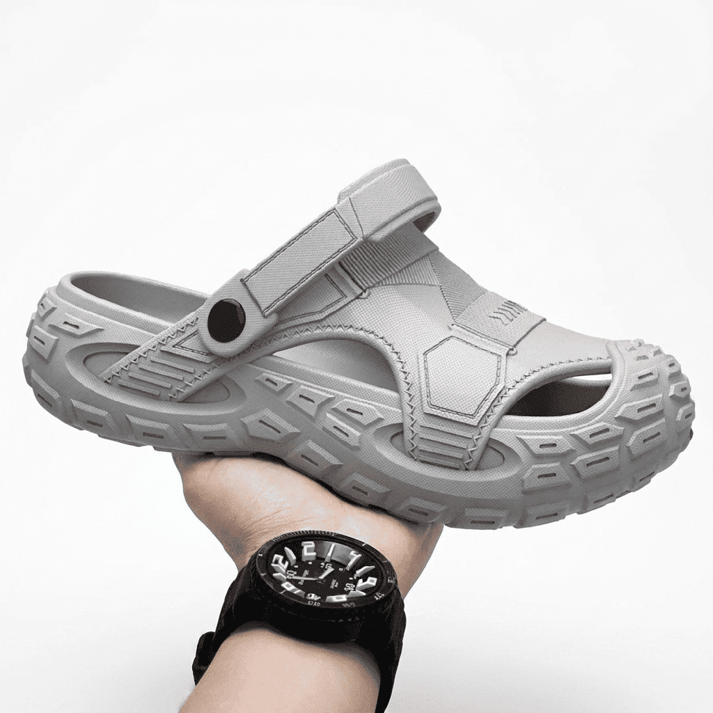 Flesuah Clogs - Leichte Clogs mit verstellbaren Riemen