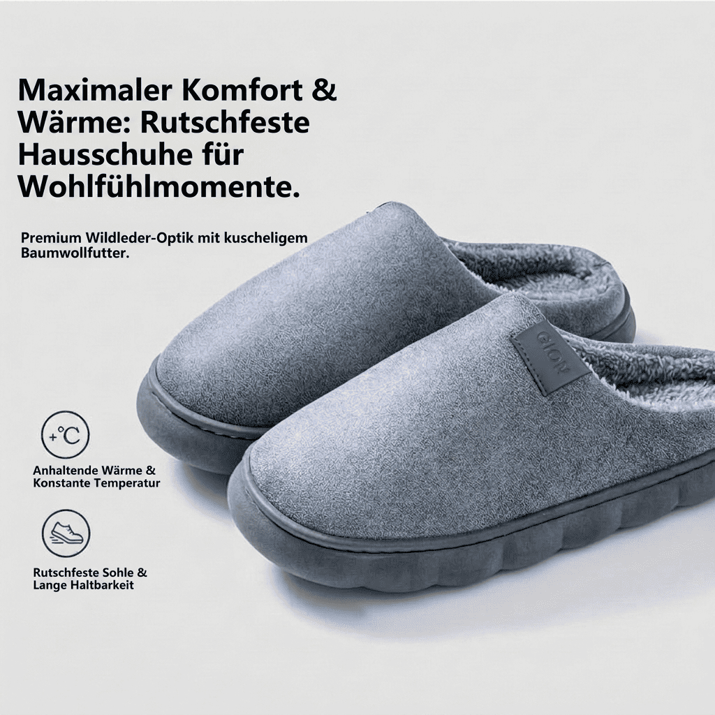 Flesuah Coast Premium - Lederpantoffeln für langlebigen Gebrauch