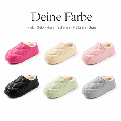 Flesuah Terrace Ultra - Wasserdichte Teddy-Hausschuhe