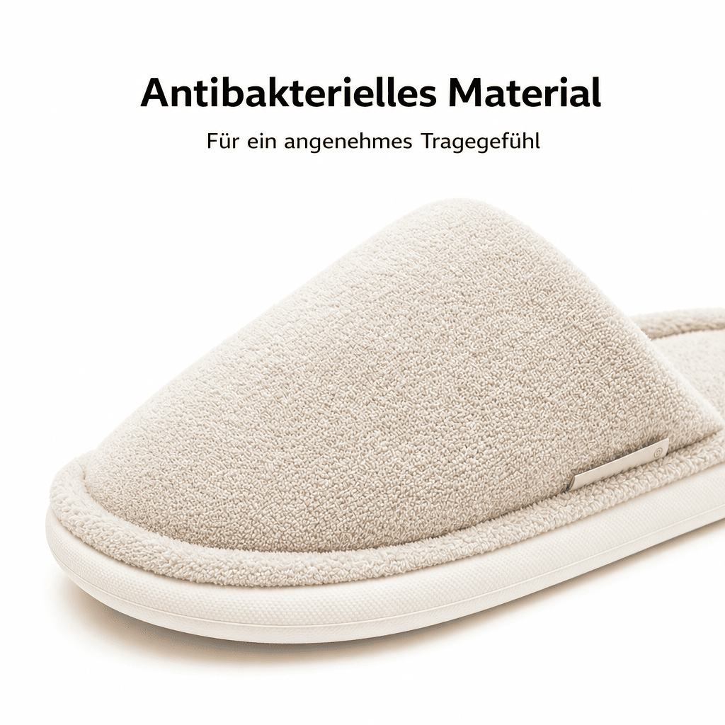 Flesuah Maison Ultra - Antibakterielle Plüsch-Hausschuhe
