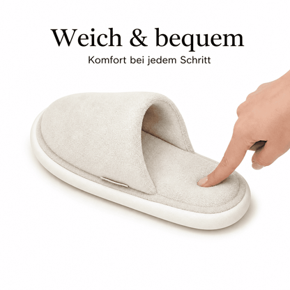 Flesuah Maison Ultra - Antibakterielle Plüsch-Hausschuhe