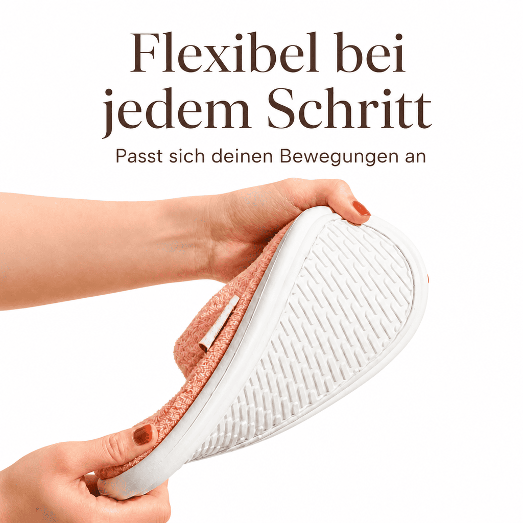 Flesuah Maison Ultra - Antibakterielle Plüsch-Hausschuhe