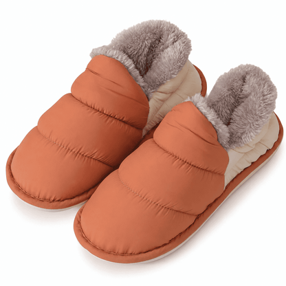 Flesuah Cocoon Cluff - All-Inclusive Baumwollschuhe mit Anti-Rutsch Sohle