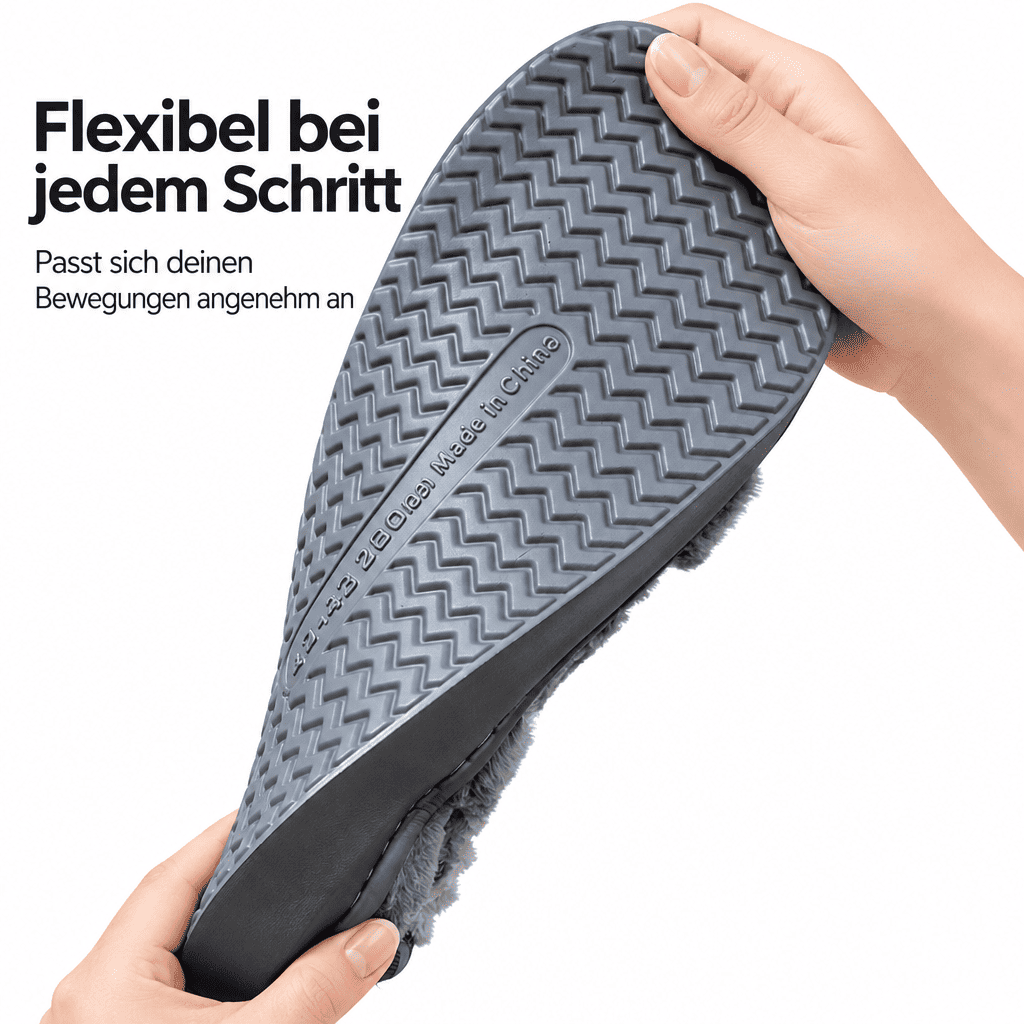 Flesuah Slowa - Stylisch, weiche Plüsch Hausschuhe