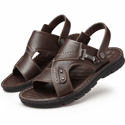 Flesuah Mareno – Herren Sandalen aus Kuhleder für Alltag & Freizeit