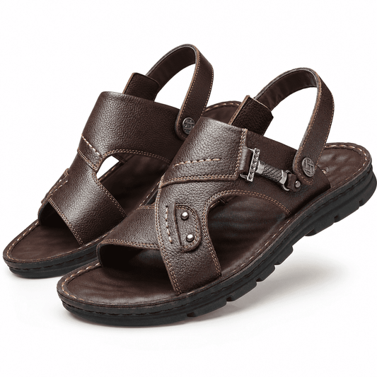 Flesuah Mareno – Herren Sandalen aus Kuhleder für Alltag & Freizeit