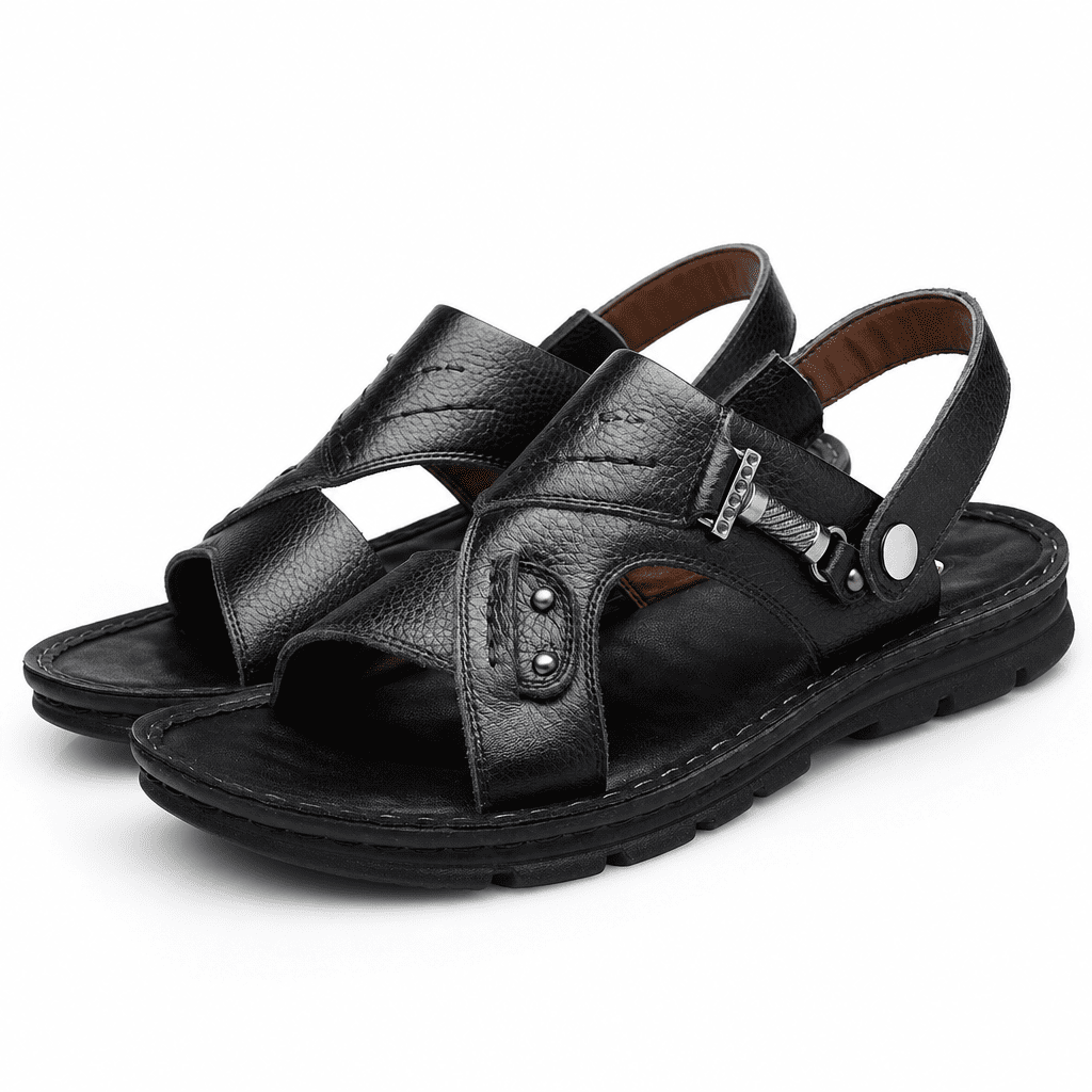 Flesuah Mareno – Herren Sandalen aus Kuhleder für Alltag & Freizeit