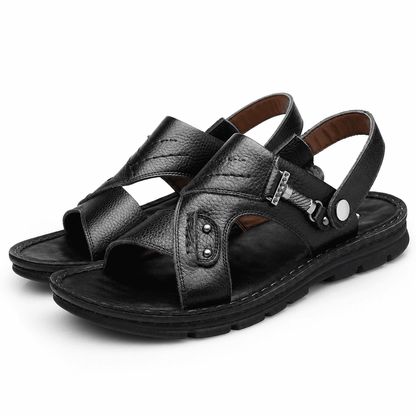 Flesuah Mareno – Herren Sandalen aus Kuhleder für Alltag & Freizeit