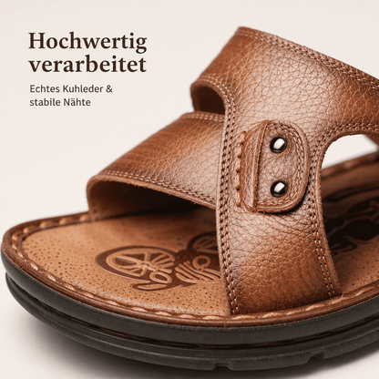 Flesuah Mareno – Herren Sandalen aus Kuhleder für Alltag & Freizeit