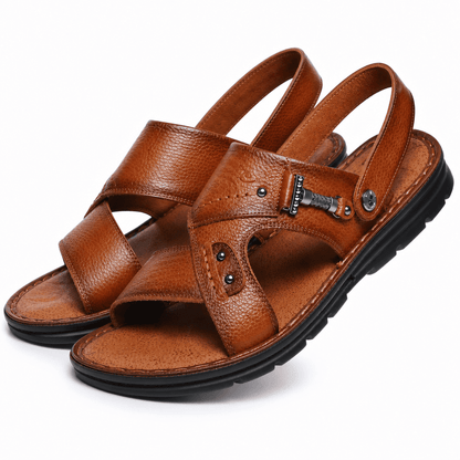 Flesuah Mareno – Herren Sandalen aus Kuhleder für Alltag & Freizeit