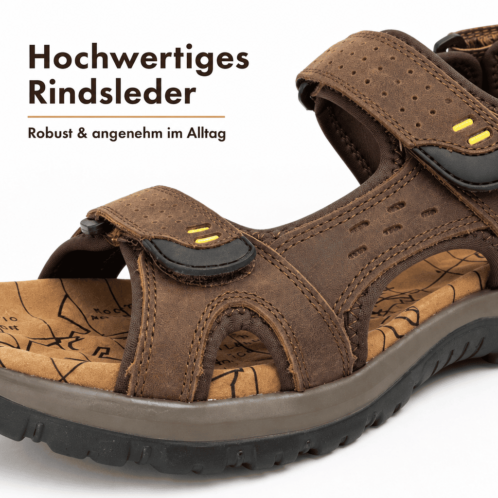 Flesuah TerraWalk – Bequeme Herren-Sandalen mit sicherem Halt