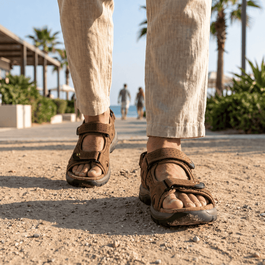 Flesuah TerraWalk – Bequeme Herren-Sandalen mit sicherem Halt