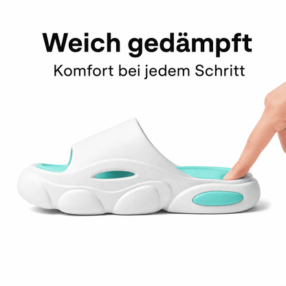 Flesuah CloudStep - Bequeme Plateau-Sommerschuhe mit Komfortsohle