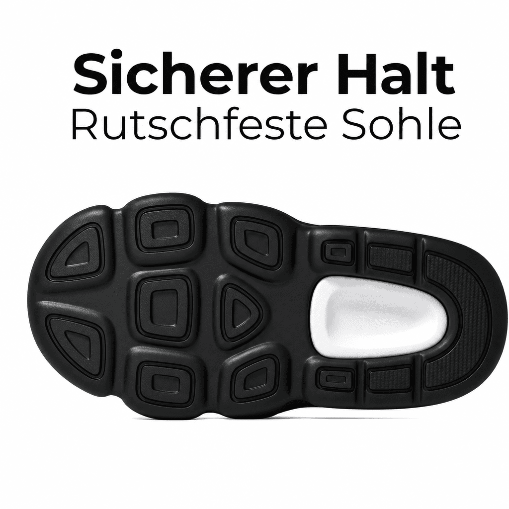 Flesuah CloudStep - Bequeme Plateau-Sommerschuhe mit Komfortsohle