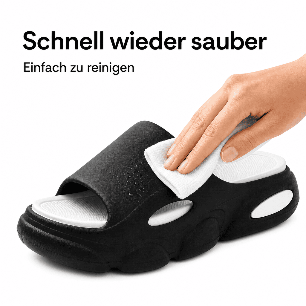 Flesuah CloudStep - Bequeme Plateau-Sommerschuhe mit Komfortsohle