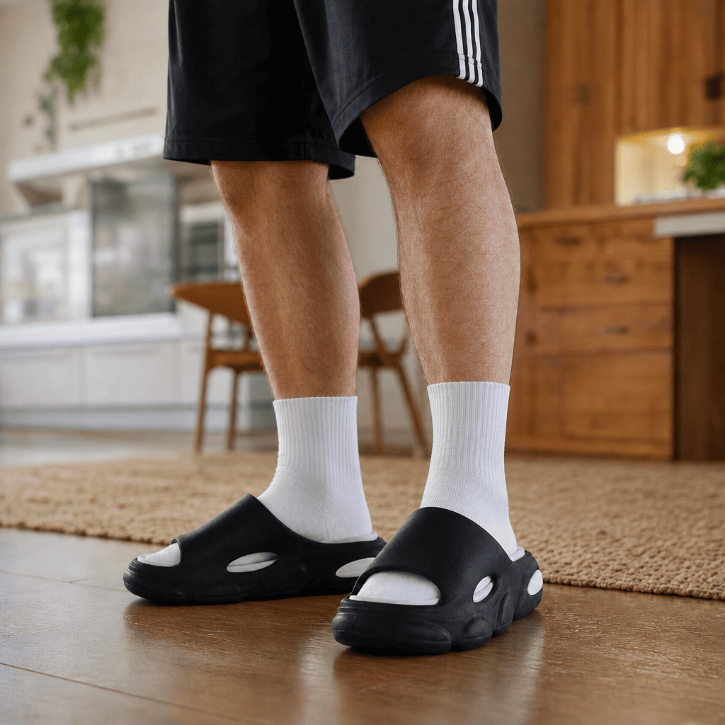 Flesuah CloudStep - Bequeme Plateau-Sommerschuhe mit Komfortsohle